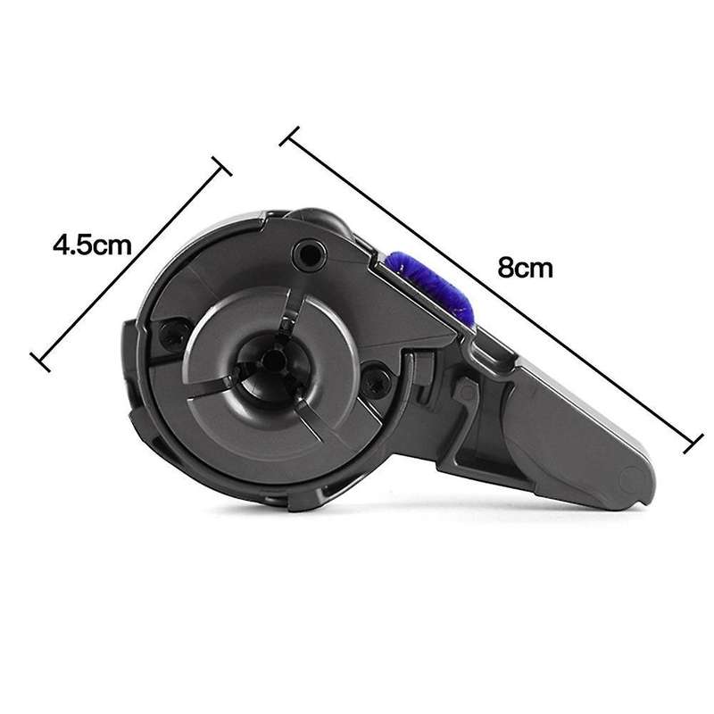 Replacement End Cap Roller Brush for Dyson V12 V15 Slim V10 Slim