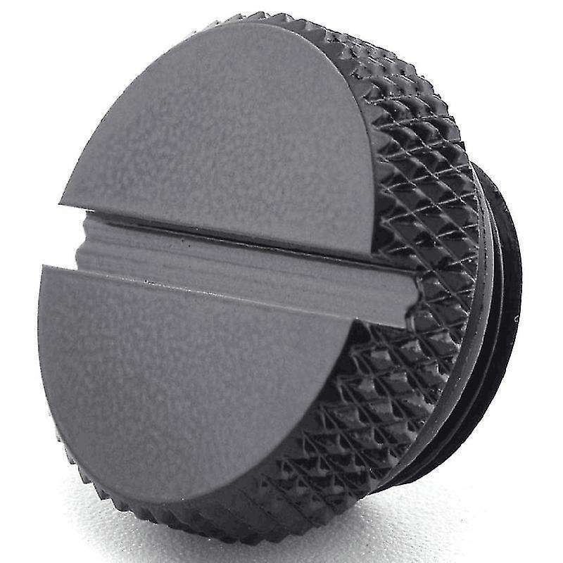 4-pack G1/4 Inch Plug Fitting with Coin Slot for Pc Water Cooling