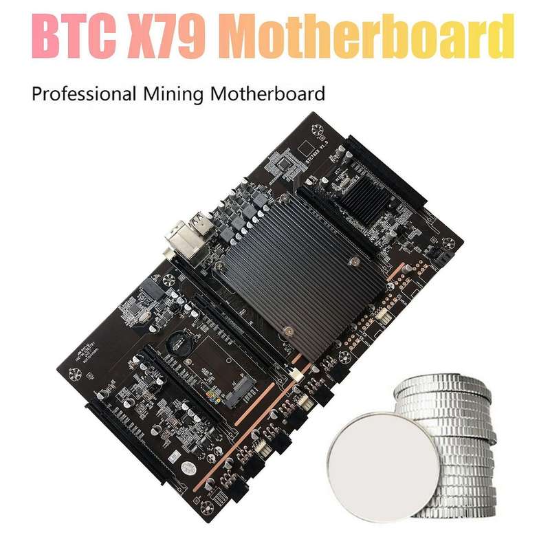 X79 H61 Btc Motherboard Support Rtx3060 Graphics Card for Btc Miner