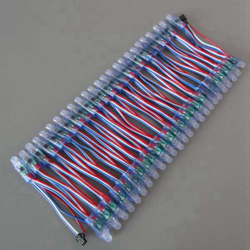 300pcs 12mm Lc1903 Full Color Led Pixel Light Module Dc 5v Ip68