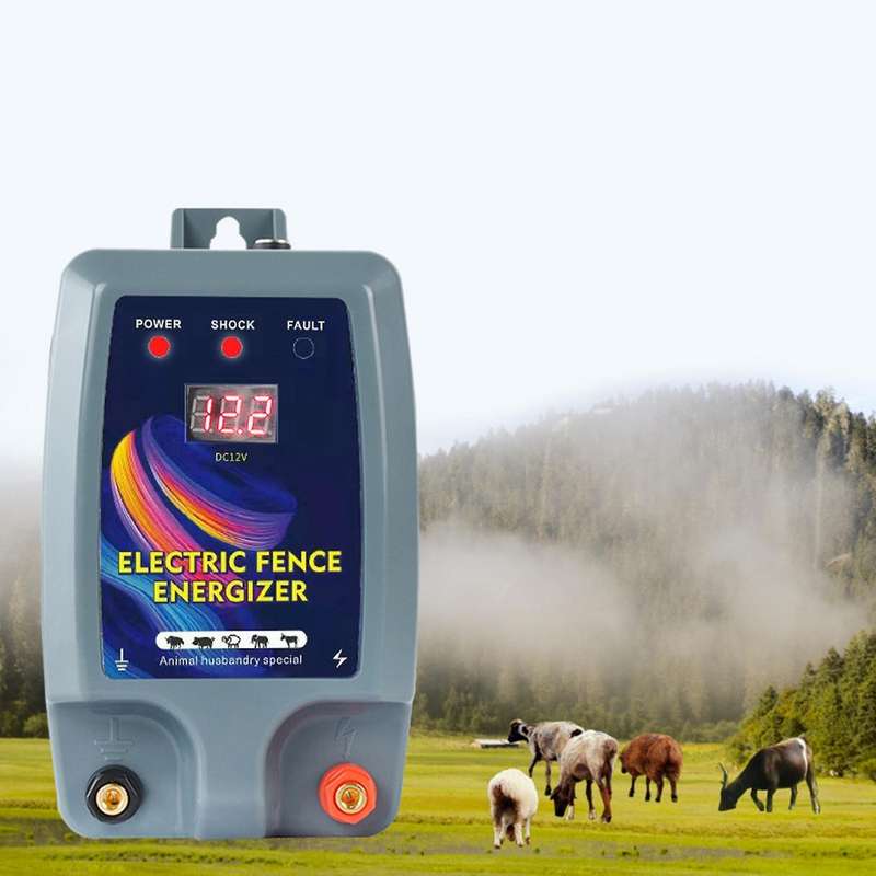 5km Electric Fence Lcd Panel Charger D(us Plug)