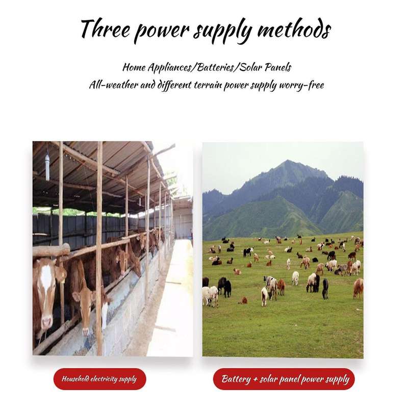 5km Electric Fence Lcd Panel Charger D(us Plug)