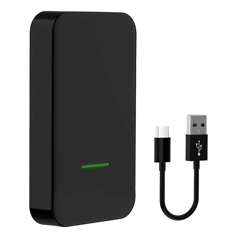 For Factory Wired Carplay Cars, Upgrade Wired to Wireless (black)