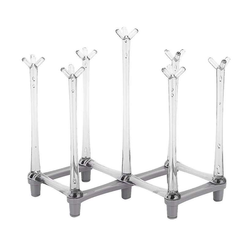 7 Cup Stretch Type Drain Cup Holder Wine Glass Tea Cup Drain Holder