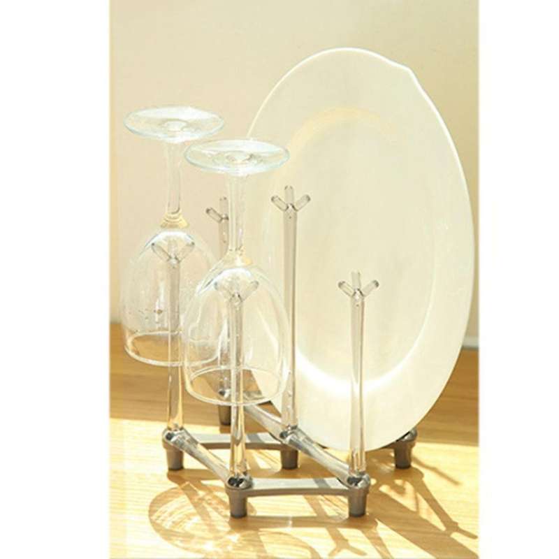 7 Cup Stretch Type Drain Cup Holder Wine Glass Tea Cup Drain Holder