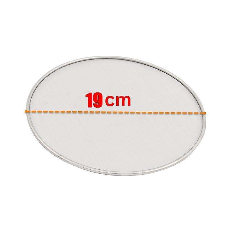 Air Fryer Accessories Stainless Steel Oil Splatter Screen 19cm