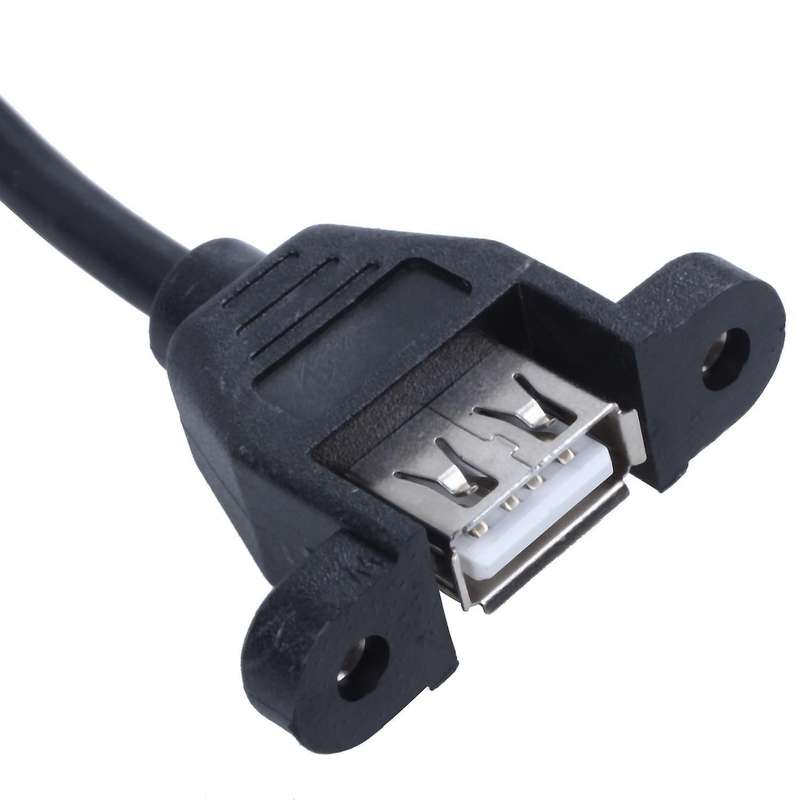 Usb 2.0 A Male to 2 Dual Usb Female Jack Y Splitter Hub Adapter Cable