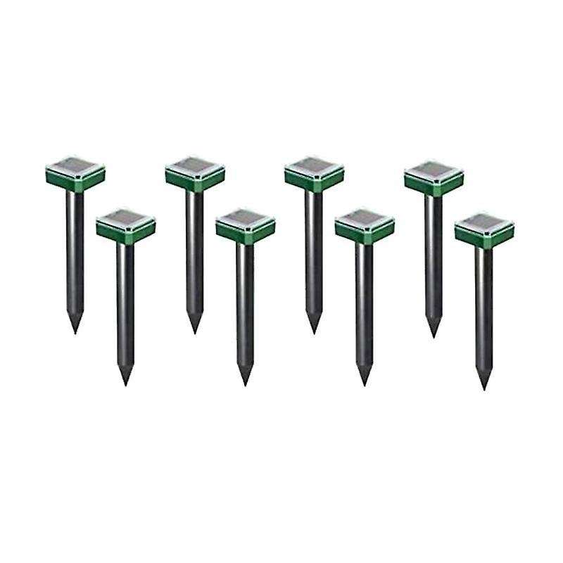 8 Pcs Solar Electronic Snake Repeller for Garden Yard Farm,etc