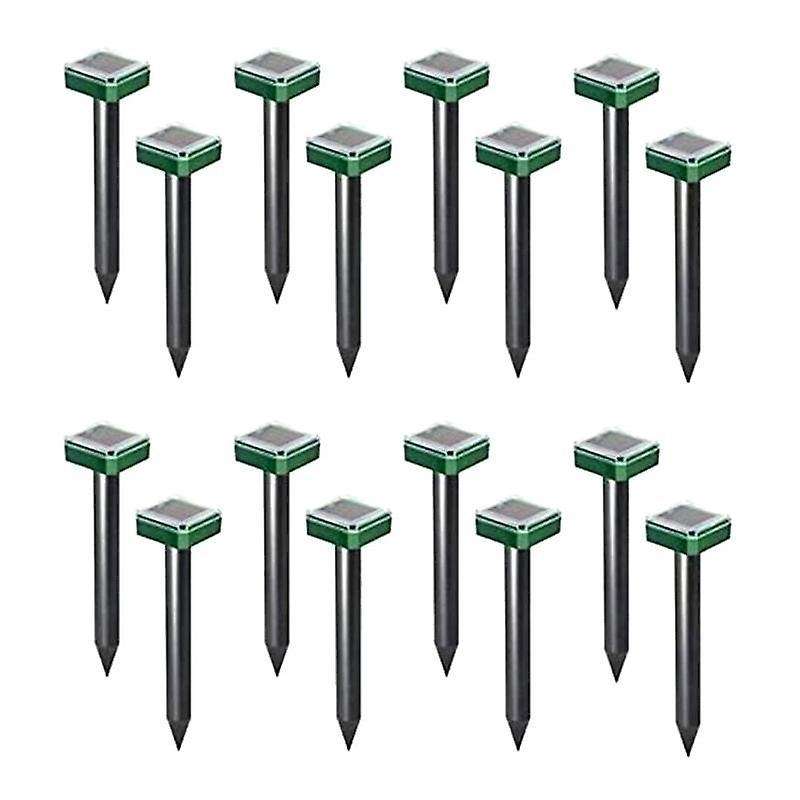 8 Pcs Solar Electronic Snake Repeller for Garden Yard Farm,etc