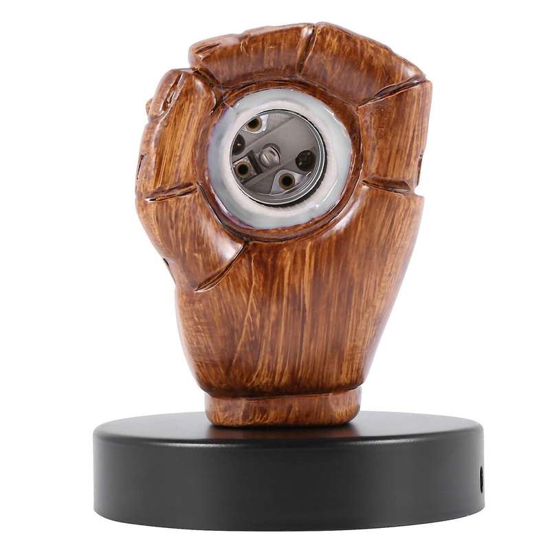 3x Retro Right Hand Fist Resin Wall Lamp Loft E27 Screw Interface