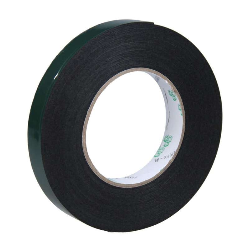 Multifunction Black Sponge Foam Double Sided Adhesive Tape (20mmx10m)
