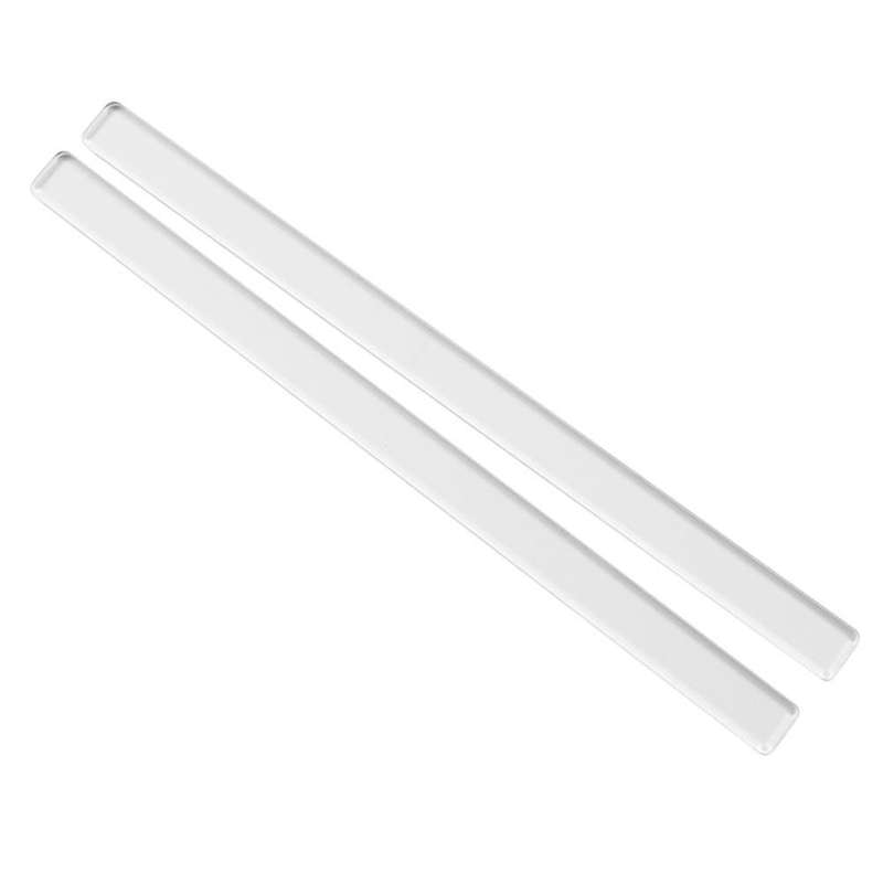 2pcs Acrylic Biscuit Cake Rolling Tool Balance Ruler Baking A
