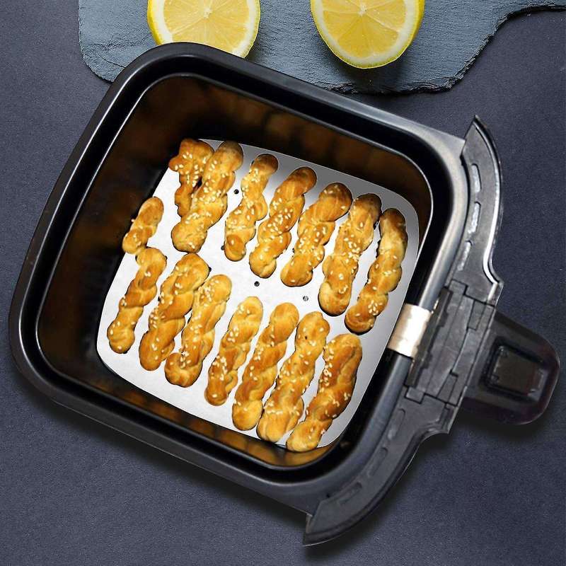 Air Fryer Parchment Paper,set Of 100,square Air Fryer Parchment Liner