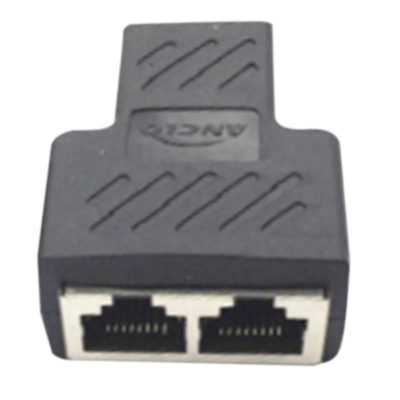 Network Three-way Network Cable Splitter One Point Two Network Cable