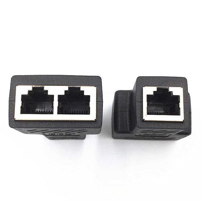 Network Three-way Network Cable Splitter One Point Two Network Cable