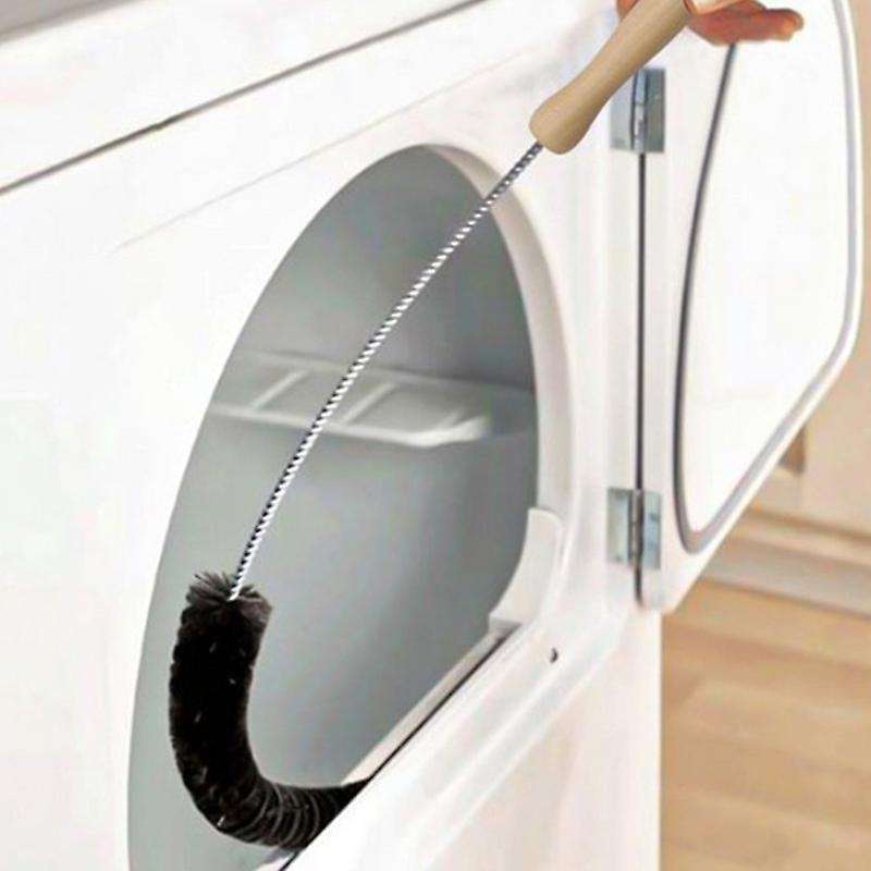 Household Bendable Refrigerator Coil Curling Brush Flexible Dryer