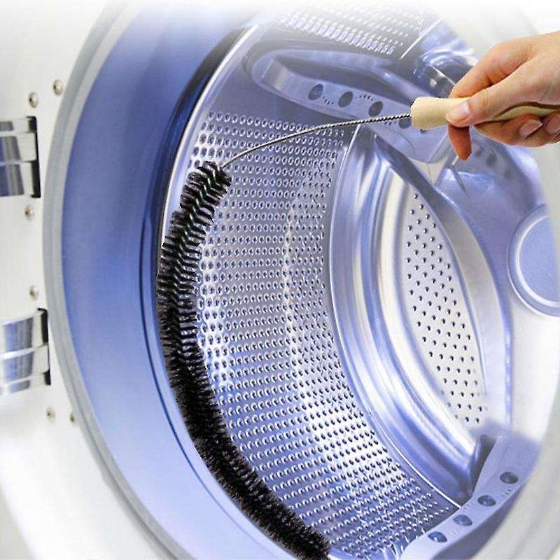 Household Bendable Refrigerator Coil Curling Brush Flexible Dryer