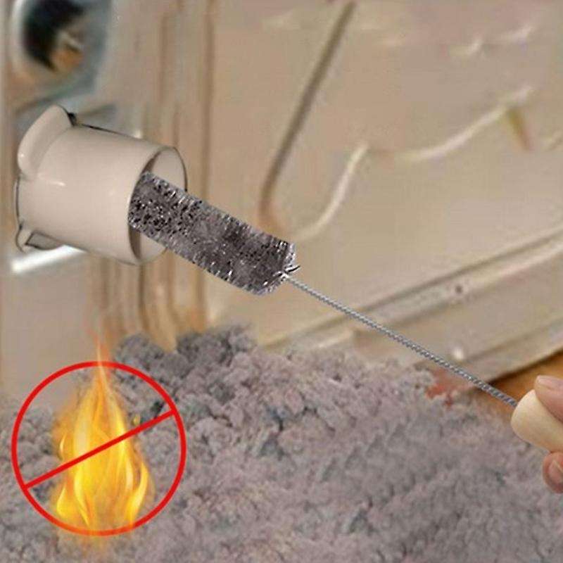 Household Bendable Refrigerator Coil Curling Brush Flexible Dryer