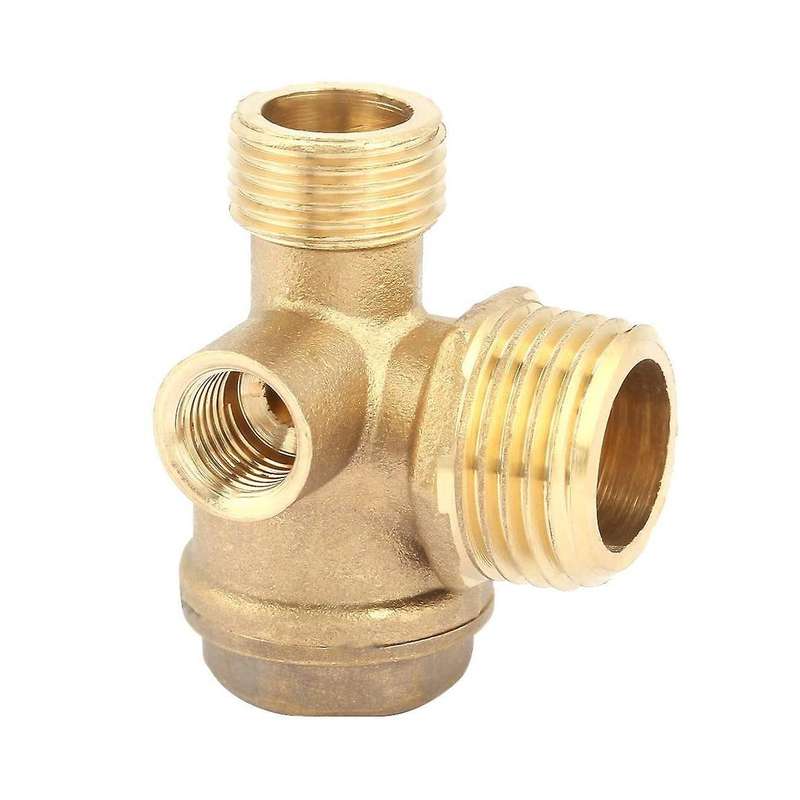 1 Three-way Air Compressor Check Valve,valve Port: 20mm 16mm 10mm