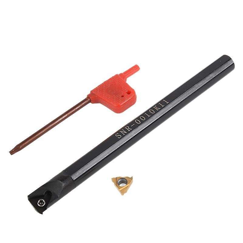 1pc Snr0010k11 Internal Tool Boring Holder+ Wrench + 11ir A60 Insert