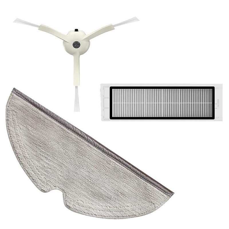 Hepa Filter Side Brush Rag for Xiaomi Roborock S5 Max S6 Maxv S50 S51