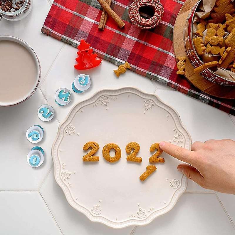 Cookie Cutter-icing Cutters for Cake Decoration Number