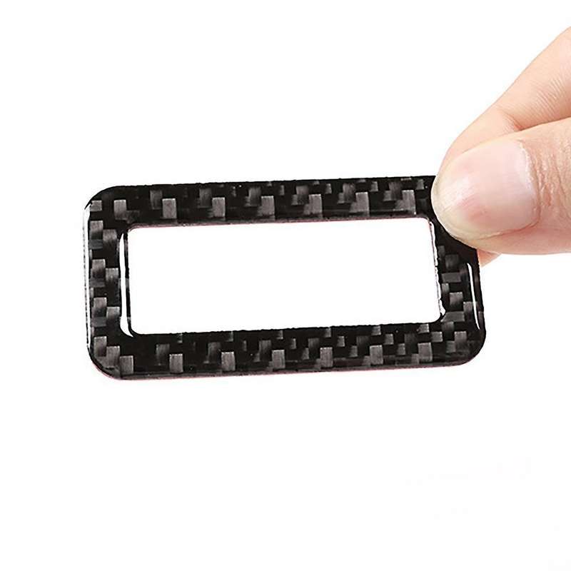 Car Soft Carbon Fiber Trunk Switch Frame Cover for Touareg 2011-2018