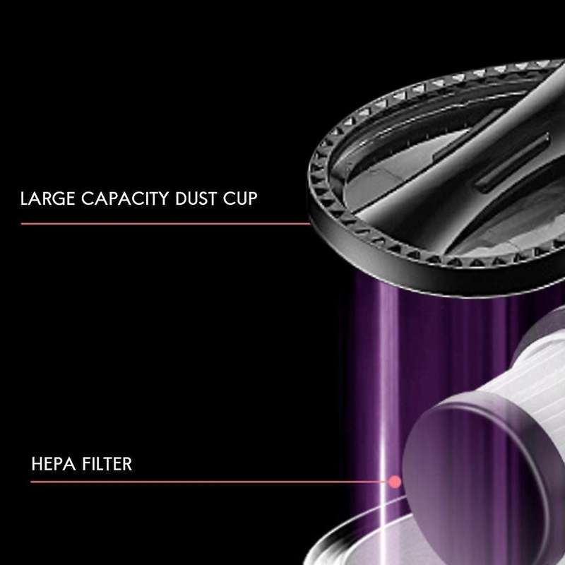 Uv 12000pa Cyclone Suction Vacuum Cleaner for Home Bed Quilt Us Plug