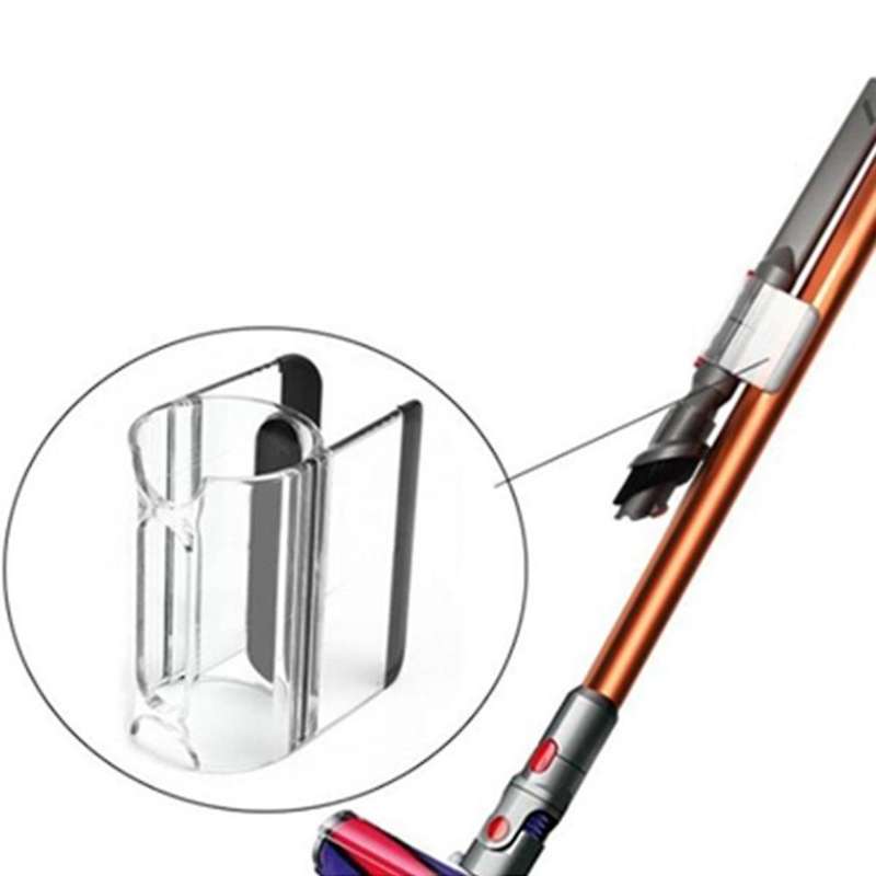 Transparent Suction Head Clip Replacement Storage Holder Bracket Clip