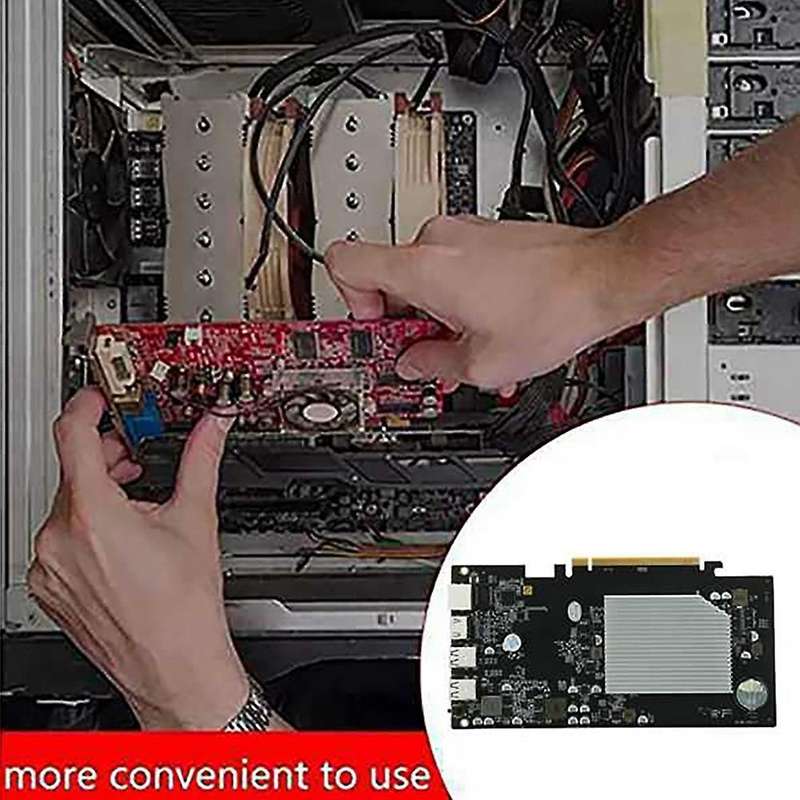 Eth-hsw3 Btc Mining Motherboard with 128g Ssd+8g Ddr3 Ram+power Cord