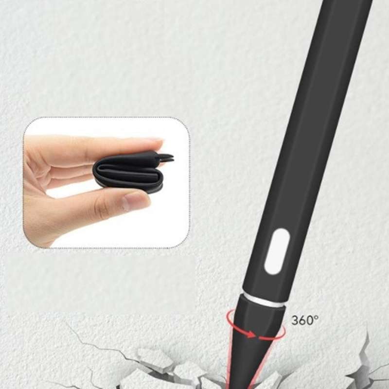 Cute Cat Ear Silicone Nib Cover for Apple Pencil 2(pink)