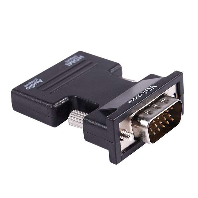 Hdmi-compatible Female to Vga Male with Audio Output Cable,1 Pack