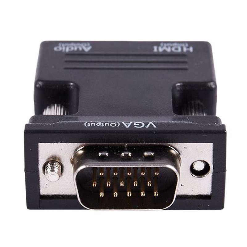 Hdmi-compatible Female to Vga Male with Audio Output Cable,1 Pack
