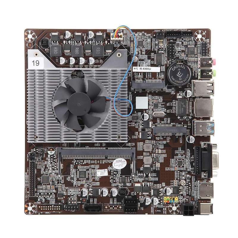 Embedded Computer Industrial Control Motherboard for Intel Core