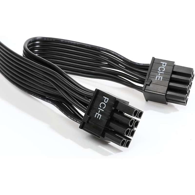 Psu Vga Male to Dual Pcie 8 (6+2) Pin Male Pcie Gpu Power Cable