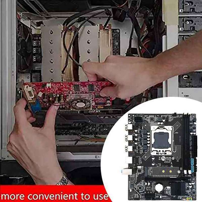 X79 Motherboard with E5 2420v2 Cpu+2x4gb Ddr3 Ram Hm65 Lga1356 Cpu