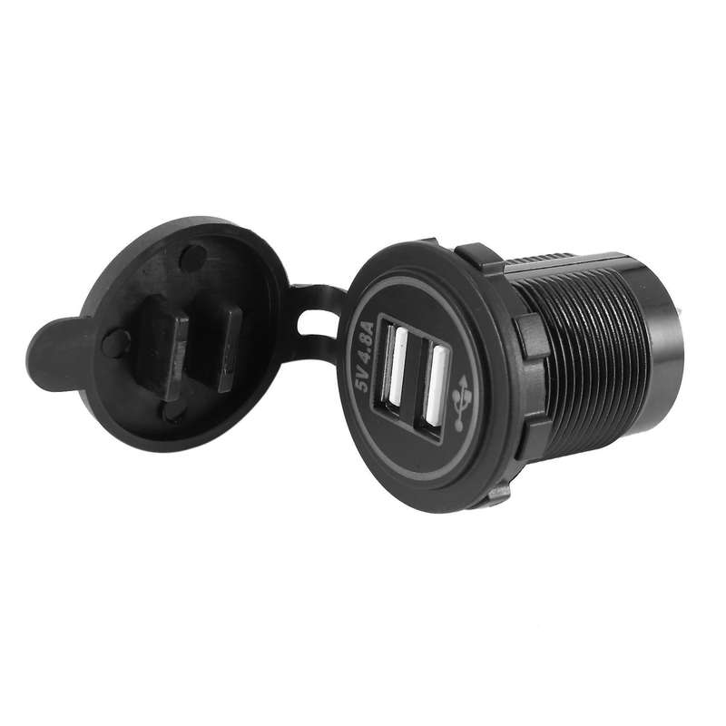 5v 4.8a Dual Usb Charger Socket Adapter Power Socket