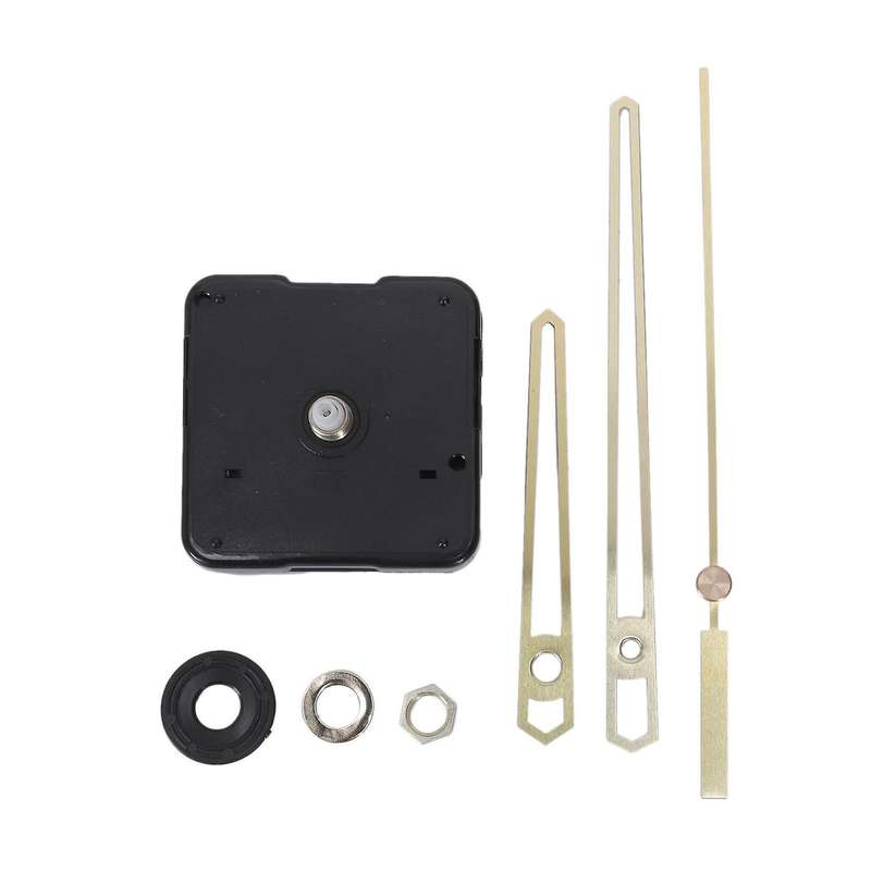 2x Silent Large Wall Clock Mechanism Watch Clock Parts Hands Tools