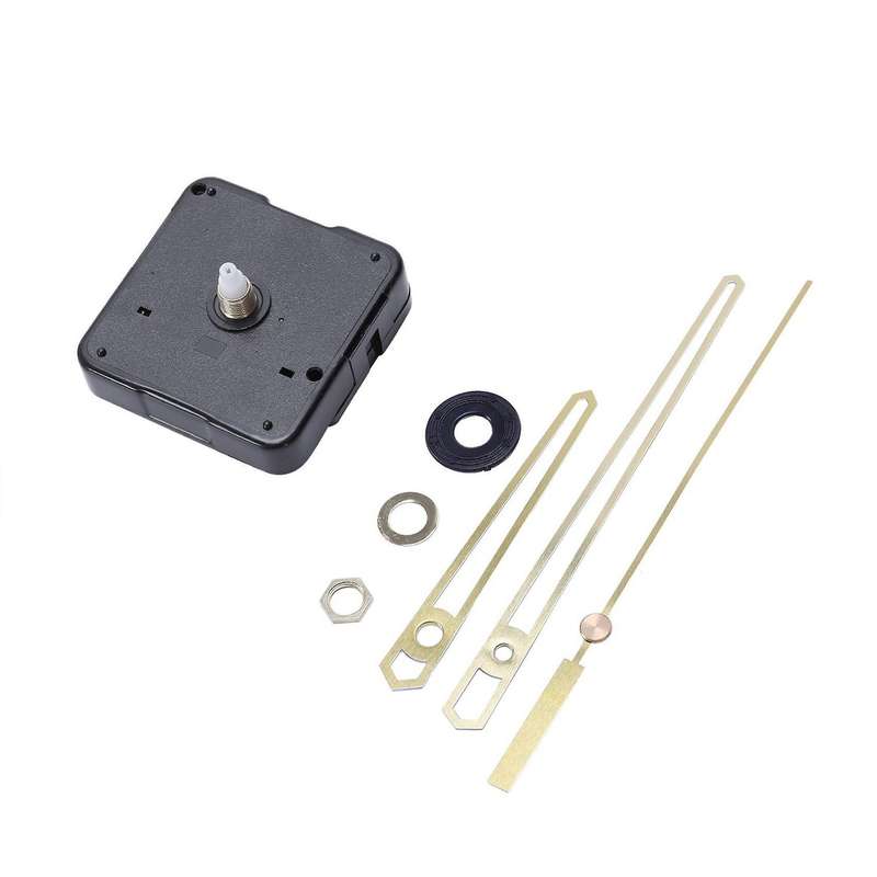 2x Silent Large Wall Clock Mechanism Watch Clock Parts Hands Tools