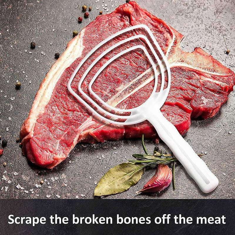 Meat Scraper Bone Dust Scraper White Scraper Bone Dust Scraper
