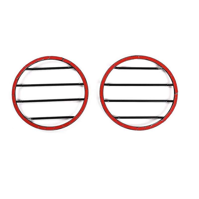 Headlight Guards Cover Trim Accessories for Toyota Fj Cruiser,black