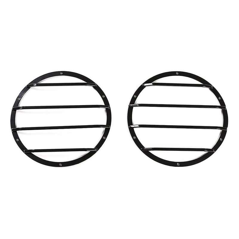 Headlight Guards Cover Trim Accessories for Toyota Fj Cruiser,black