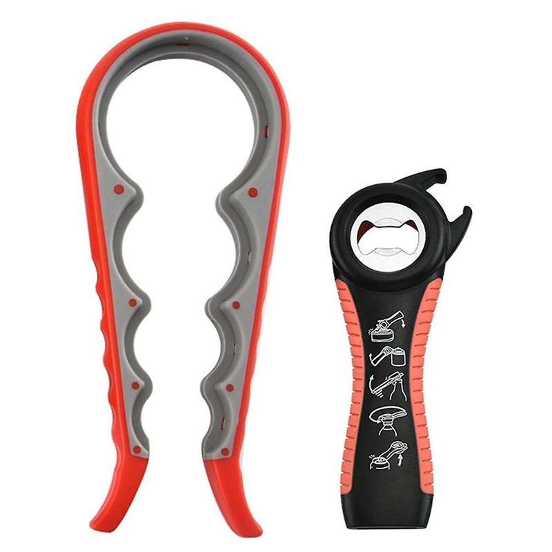 Jar Opener for Weak Hands, Can Opener Set, for Seniors with Arthritis