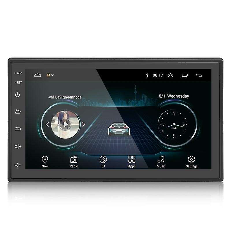 7 Inch Press Screen Bluetooth Fm Audio Car Stereo(europe Map)