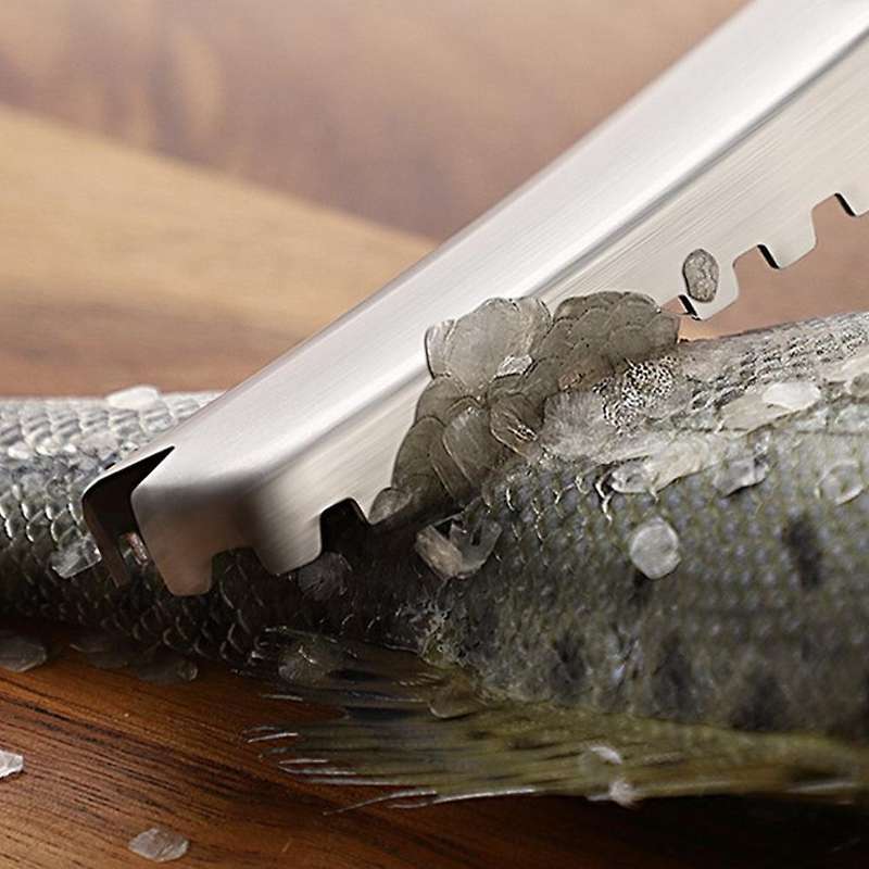 New Scale Scraper Manual V-shaped Mouth Fish Scale Scraping Tool