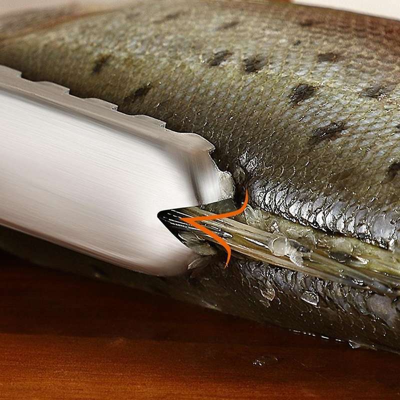 New Scale Scraper Manual V-shaped Mouth Fish Scale Scraping Tool