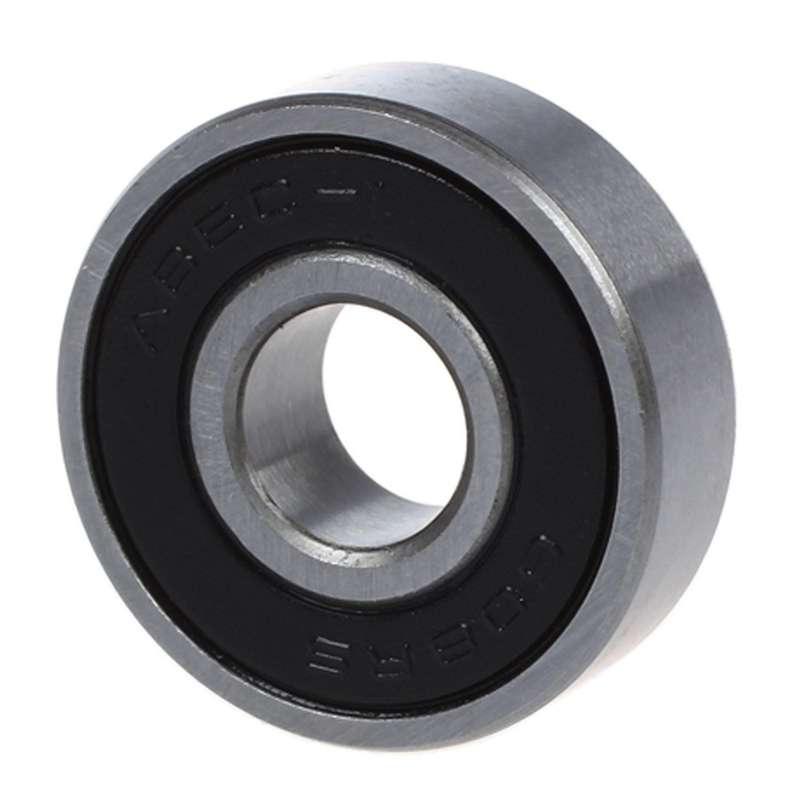 5 Stueck Silber Ton Und Schwarz 608rs 8x22x7mm Schirmrillenkugellager