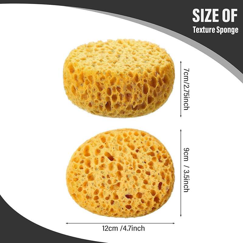 4pcs Texture Sponge Drywall Texture Sponge Texture Patch Sponge