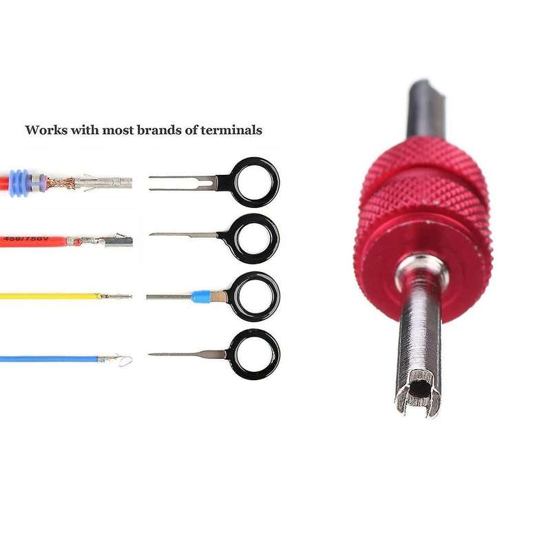 14pcs Auto Terminals Removal Key Tool Set (silver)