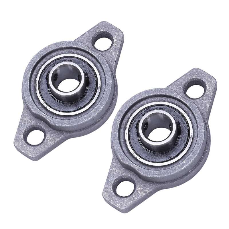 2pcs Kfl000 Zinc Alloy Pillow Block  Bearing 10mm